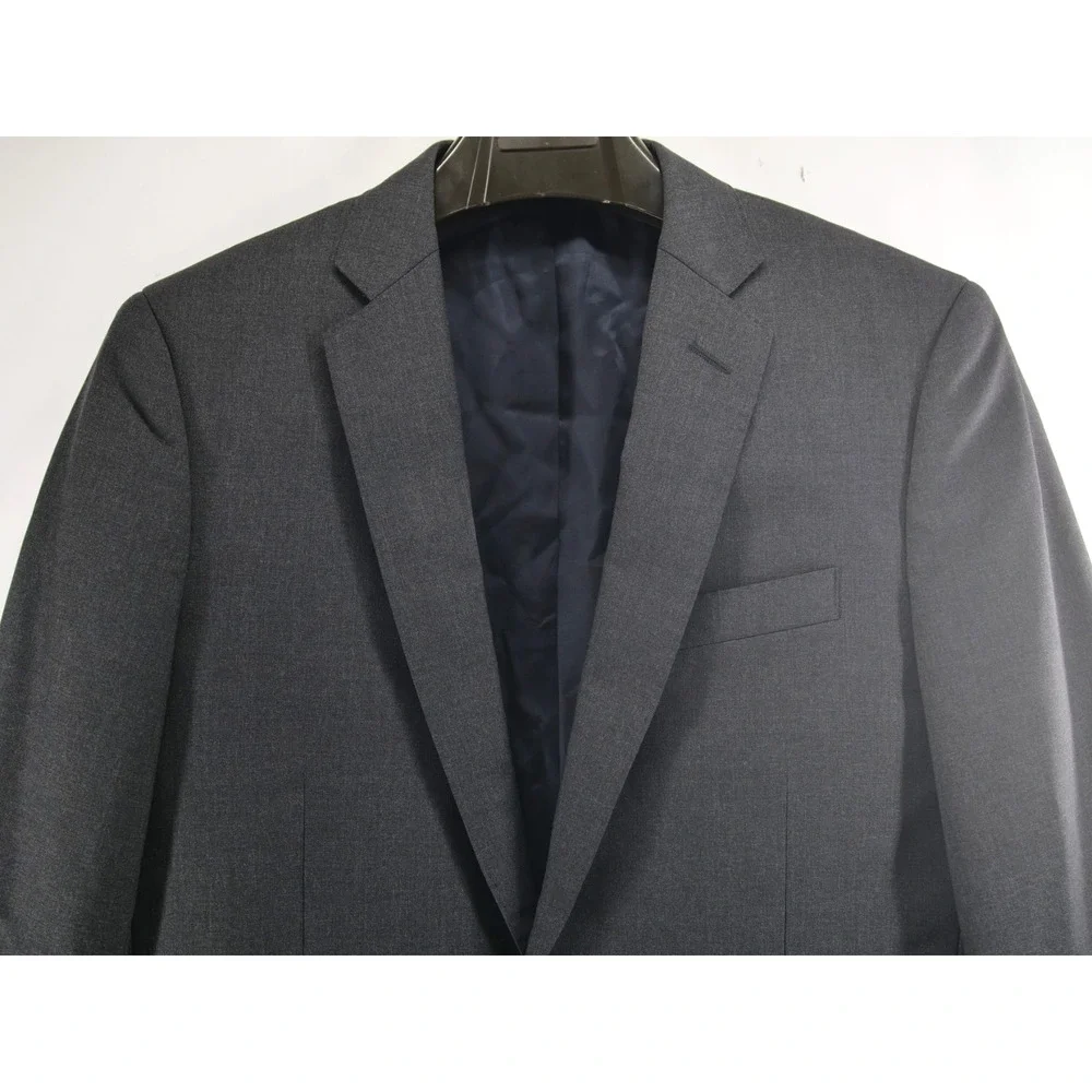 J Crew Ludlow Blazer Mens 36R Gray Wool Loro Piana Super 120s Italy